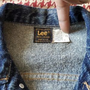 * vintage lee jean jacket *